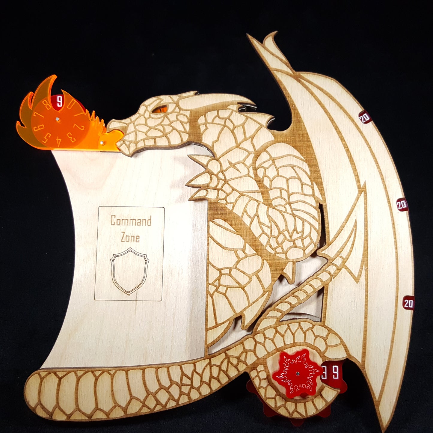 Dragon Command Zone Tray