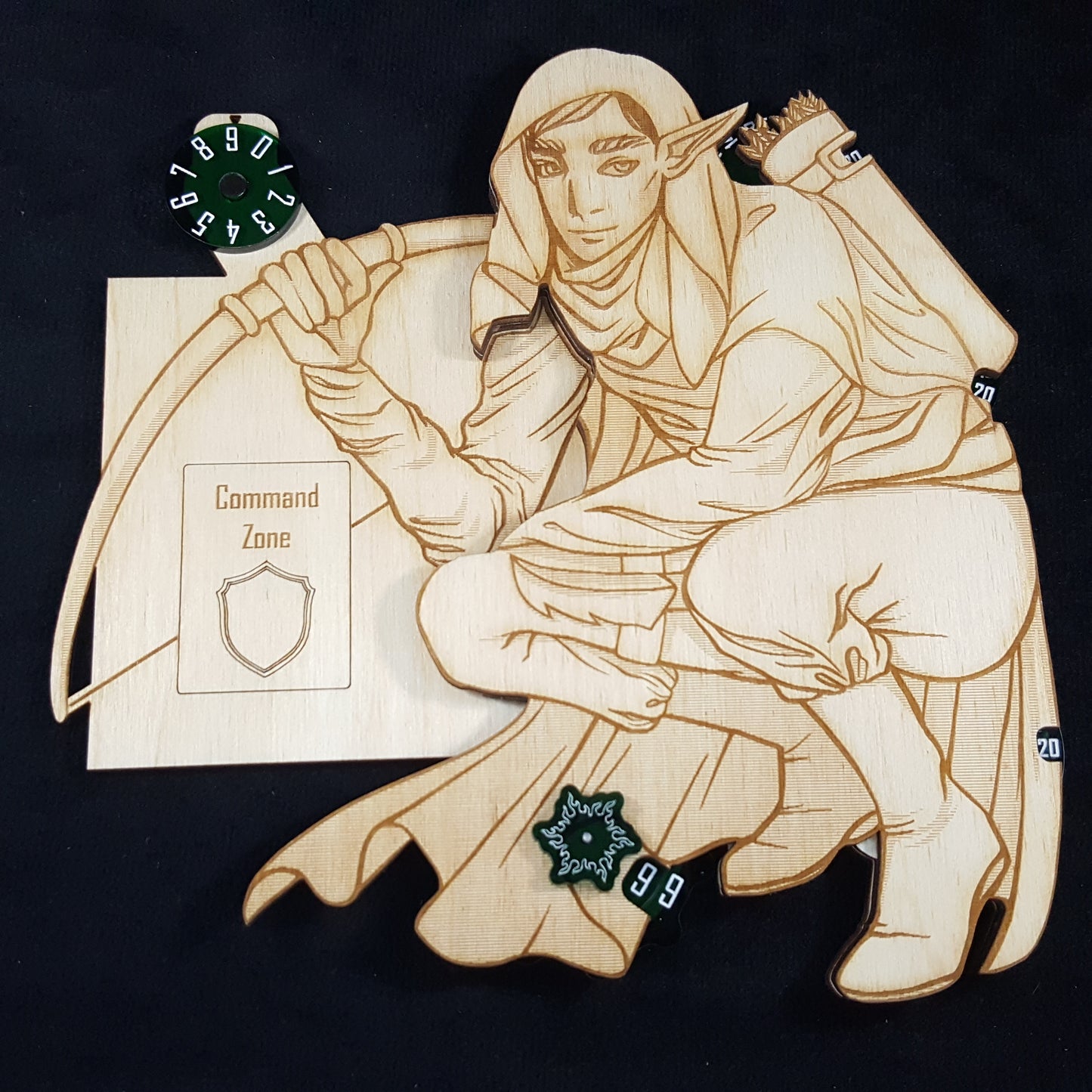 Elf Command Zone Tray