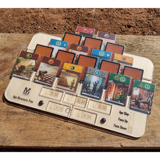 7 Wonders Duel Organizing Tray