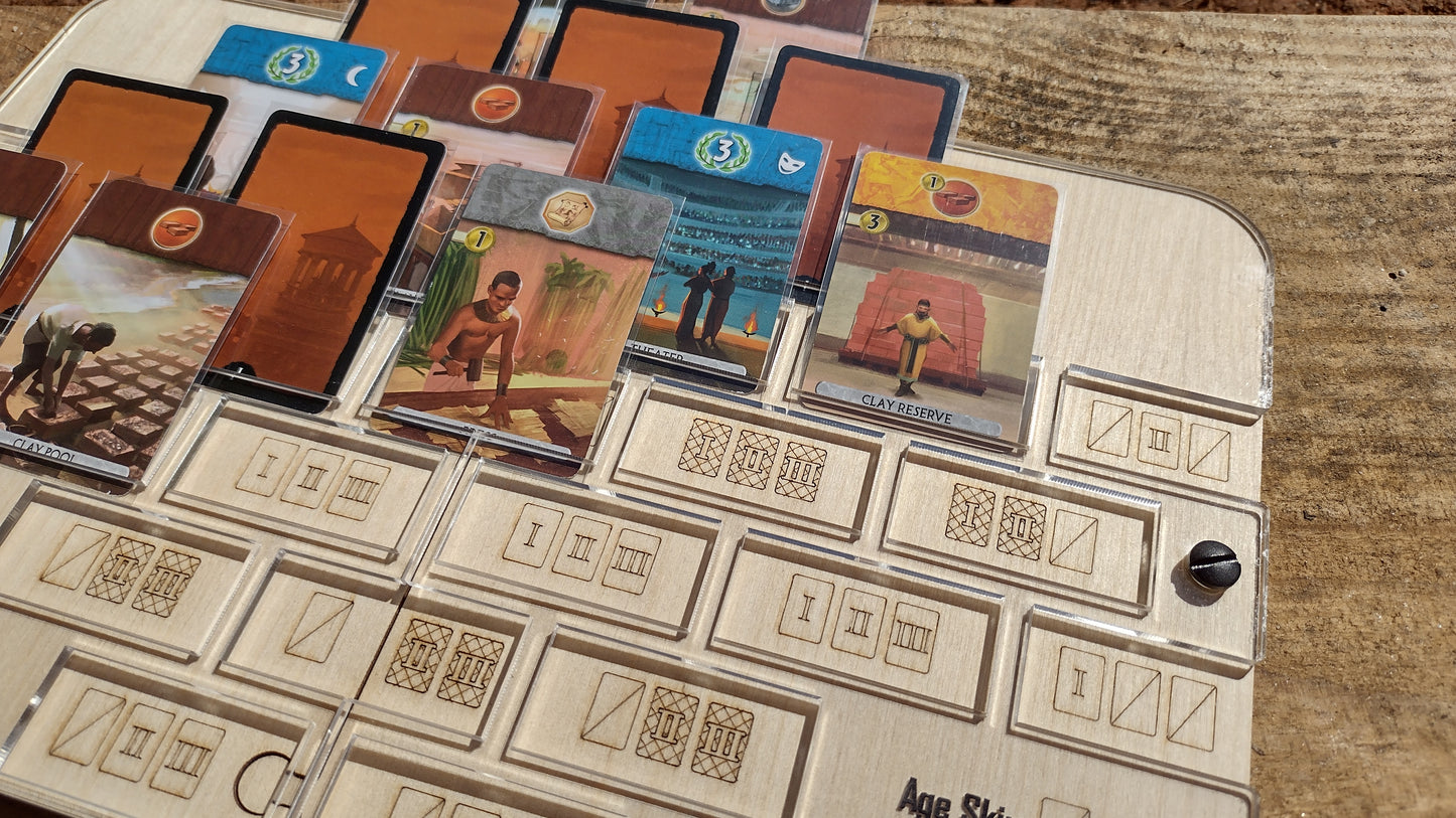7 Wonders Duel Organizing Tray