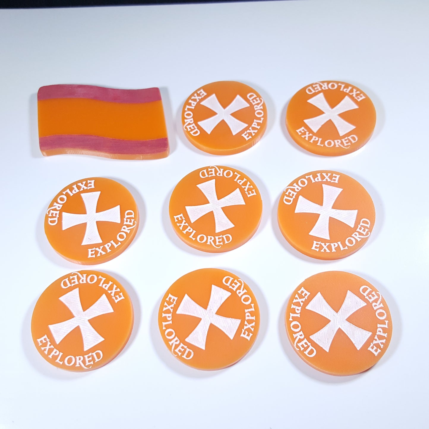 Faction Home Island & Explored Token Set
