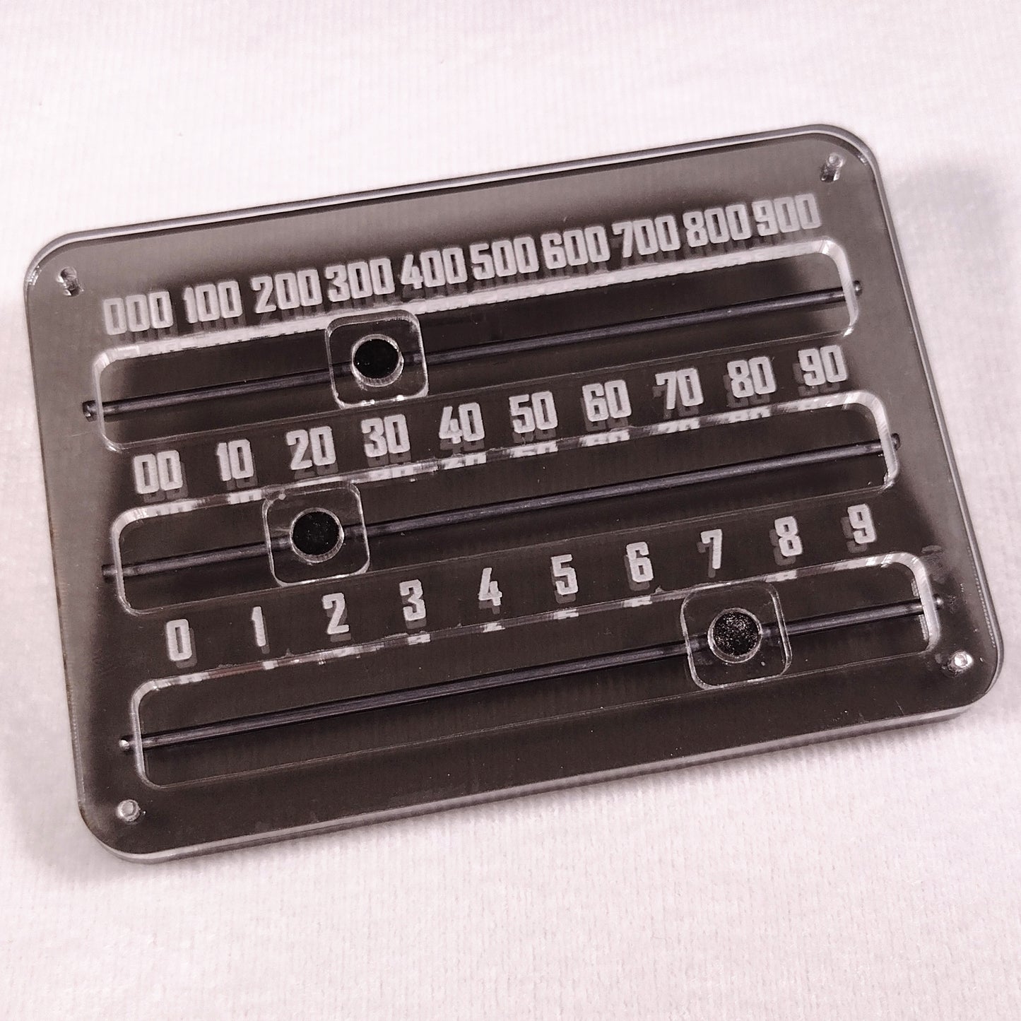3-Digit Slider Counter