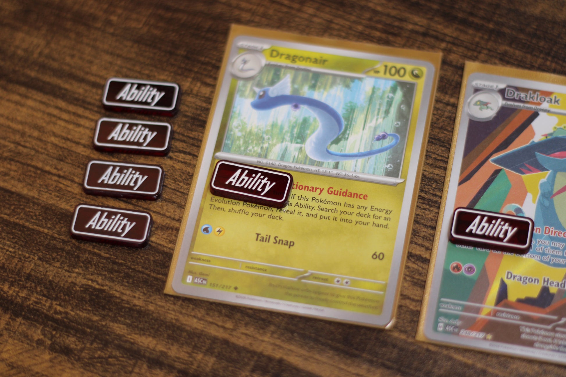 Ability Used Tokens (6x) Meeples Woodworking Ability Used Tokens (6x) Meeples Woodworking