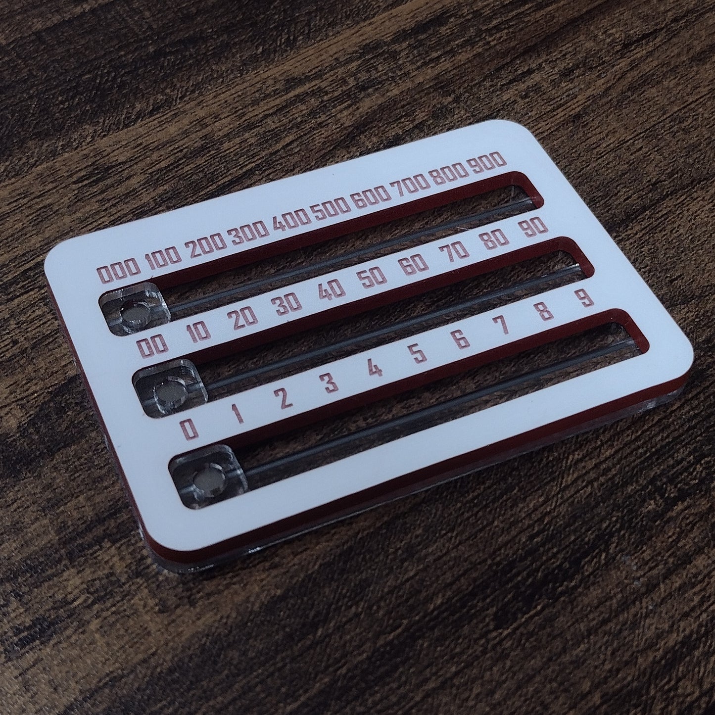 3-Digit Slider Counter