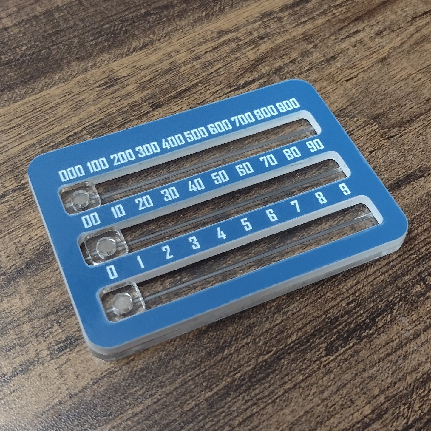 3-Digit Slider Counter