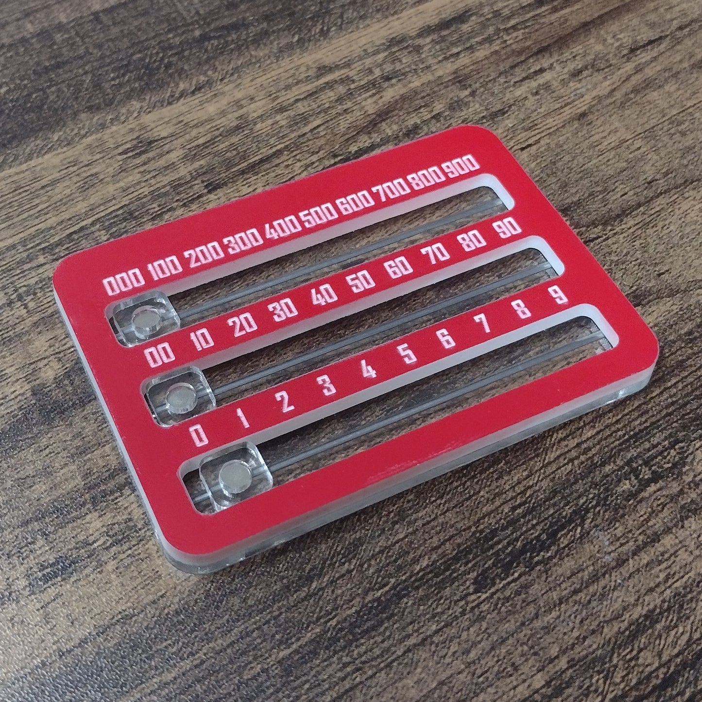 3-Digit Slider Counter